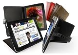 41CZYOVkXtL. SL160  Tuff luv Tri axis Genuine Leather Case Cover for Apple iPad 2   Black