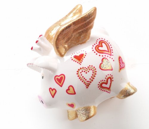 Imagen 5 de - Princesa Piggy Bank 012300088 porcelana Marabu Pintor conjunto de pintura