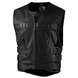 Icon Regulator Aircooled Men's Leather Street Bike Motorcycle Vest