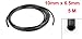 uxcell 16.4 Feets 10mmx6.5mm Pneumatic Air PU Hose Pipe Tube Black