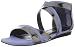 Pour La Victoire Women's Brienne Sandal,Pewter/Dusty Blue,6 M US