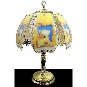 Polar Bear Cub 23 Touch Lamp ET-POLB Select Base Finish: Antique Brass
