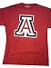 University Of Arizona Wildcats Red Vintage Logo T-Shirt