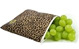 Itzy Ritzy Reusable Snack Bag, Leopard