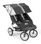 Baby Jogger 2007 City Double Stroller - Black/Silver