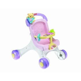 Fisher-Price Brilliant Basics Stroll-Along Walker
