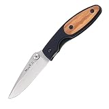 Muela of Spain 4.13 in., Olive Wood Scale Handle, Plain