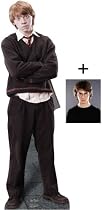 *FAN PACK* - RON WEASLEY - LIFESIZE CARDBOARD CUTOUT / STANDEE / STANDUP (Height 175cm) - Harry Potter And The Half Blood Prince - Rupert Grint - INCLUDES 8x10" (25x20cm) STAR PHOTO - FAN PACK #17