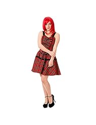 Vintage Lace Fitted Cotton/Elastane/Polyester Corset   Waistline Mini Dress 