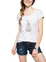 Esprit Camiseta Manga Corta (Blanco)