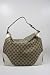 Gucci Handbags Beige Fabric and Cream Leather 203506