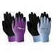 Red Steer 1151-M Ecofiber Bamboo Latex Glove, Blue and Purple, Medium