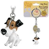 Little Paws Jack Russell Key Ring / Bag Charm