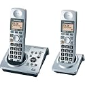 Panasonic DECT 6.0-Series Dual-Handset Cordless Phone System with Answering System (KX-TG1032S)