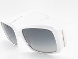 Burberry - New BURBERRY 4011 3007/8G Sunglasses 55-17-130 Soft Grey Lense White Frame