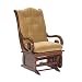 Baby : Sleigh-Back Glider - Caramel/ Mahogany