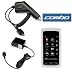 Durable Flexible Soft White Silicone Skin Case + Rapid Car Charger + Home Travel Charger for AT&T LG Vu CU920 cell Phone