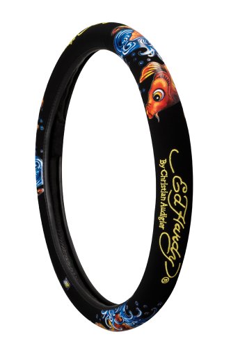 Ed Hardy KOI Steering Wheel Cover