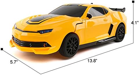 UDS 1:14 RC Transformers Autobot as Boys'Gift--Remote Controlled Transformers Toys Yellow