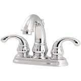 Price Pfister GT48-DC00 Treviso Double Handle Centerset Lavatory Faucet, Chrome