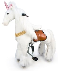 Amazon.com: GiddyUp Cycle 36" Ride-On Unicorn - Next ...