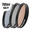 58mm FILTERSET ( UV , POL und FDL ) f&uuml;r z.B. CANON EOS 40D 50D 60D 400D 450D 500D 550D 1000D 5D Mark II 7D NIKON D300 D300S D3000 D3100 D3 D3x D3S D5000 D700 D7000 D90 SONY Alpha A290 A33 A390 A55 A560 A580 A230 A330 A380 A450 A500 A550 A850 OLYMPUS E-5 E-450 E-600 E-620 PENTAX K-7 K-x K-5 K-r und viele weitere Kameras ...(powered by SIOCORE)