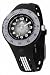 Adidas Kids ADK1495 Black with White Stripes Rubber Strap Watch
