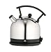 Dualit 2 litre dome kettle chrome with black trim 72600