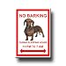 dachshund6 - Dachshund No Barking Fridge Magnet No 1