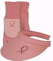 Midwest  P8-2 For the Cure Ladies Gripping Glove and Sun Visor Garden Combo Pack