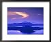 Dawn Sky Over Taal Lake, Home of Taal Volcano, Lake Taal, Batangas, Philippines Styles Framed Art Poster Print by John Pennock, 22x18