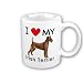 I Love My Irish Terrier Coffee Mug