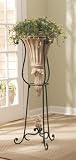 Fluted Urn Design Planter on Stand