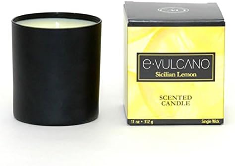 Cali Cosmetics E Vulcano Scented Candle Sicilian Lemon