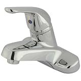 Kingston Brass KB541LP Chatham 4 Centerset Lavatory Facuet, Chrome