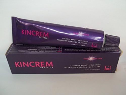 Kincrem Prestige Cosmetic Beauty Coloring with Ceraflash Technology - Basics Collection - 2.03 Fl. Oz. Tubes of Hair Color - Shade Selection: 7.31 - Medium Golden Ash Blonde