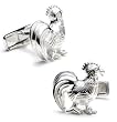 Rooster Cufflinks - Animal Themed Formal Wear - Cufflinks