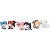 劇場版 魔法少女まどか☆マギカ グラフィグ+ +劇場版 魔法少女まどか☆マギカ (ノンスケール ABS塗装済みトレーディング可動フィギュア)