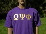 OPP Tee w/Greek Letters - XL