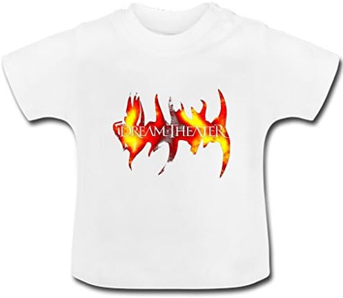 Shangmai Custom Dream Theater Baby girls and boys Toddler t Shirt white