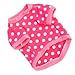WXBUY Pet Dogs Fleece Fur Coat Clothes Puppy T-shirts Pink S