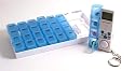 Digital pill organizer - 4 alarms - 7 detachable compartments