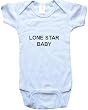 LONE STAR BABY - TEXAS BABY - City Series - White, Blue or Pink Onesie / Baby T-shirt