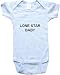 LONE STAR BABY - TEXAS BABY - City Series - White, Blue or Pink Onesie / Baby T-shirt