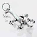 Lizard or Gecko Charm in Sterling Silver, #11523