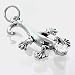 Three Dimensional Lizard Charm in Sterling Silver, #11523