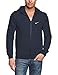 Nike Men's US L | German 52/54 | Body Height 183 cm Club Full Zip Swoosh, Multicoloured (Dark Obsidian Blue/White)
