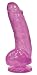 You2Toys Jerry Giant Dildo Clear pink, 1 Stück