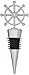 Fashioncraft Ship's Wheel Design Wine Bottle Stoppers