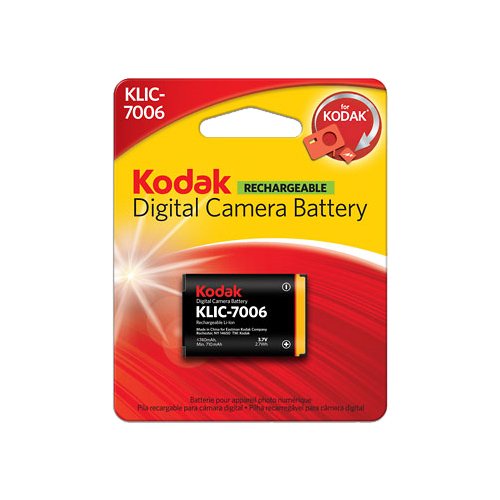 Kodak 3 7 Volt Li ion Rechargeable Digital Camera Battery KLIC 7006 New